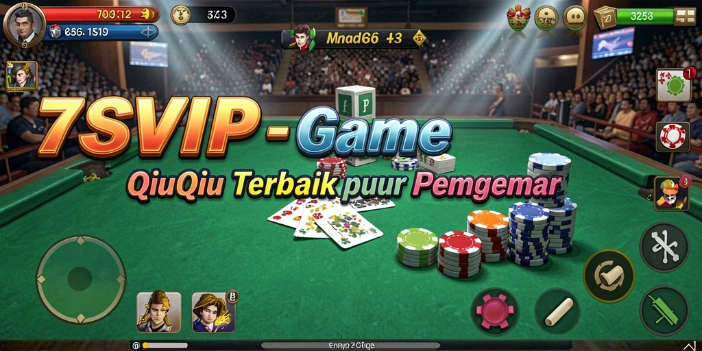 Tampilan gameplay menarik dalam permainan QiuQiu.