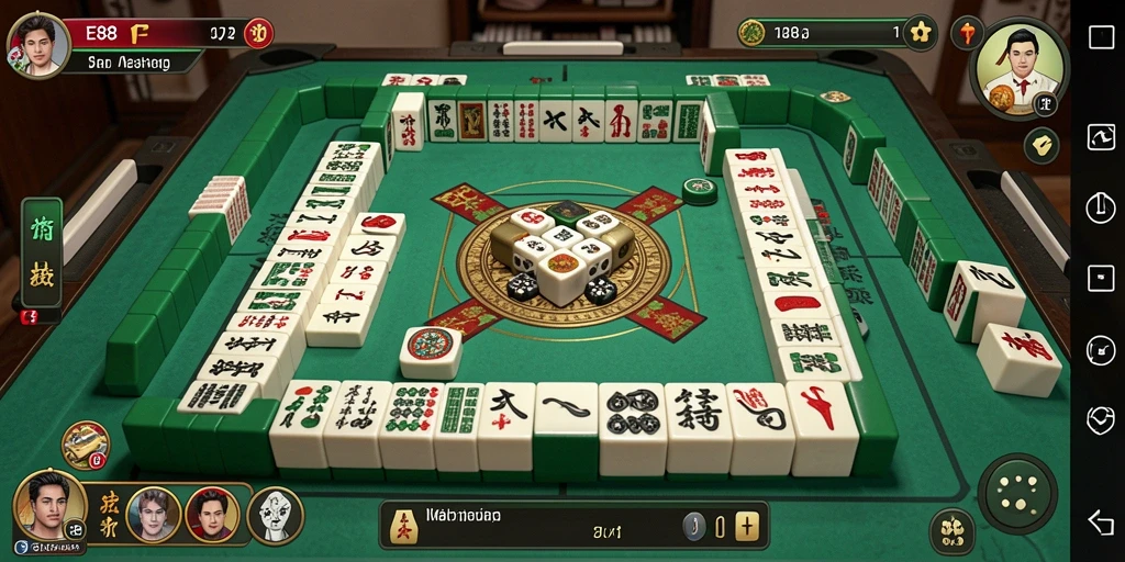 Screenshot menampilkan gameplay Mahjong yang menarik dan menantang.
