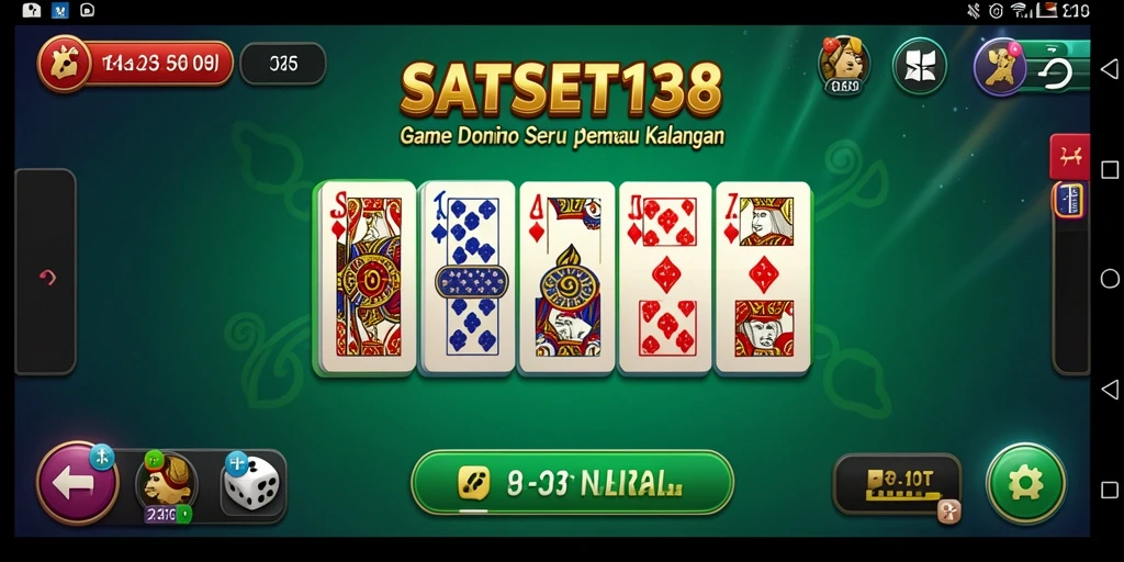 Tampilan gameplay yang seru dan interaktif dari SATSET138.