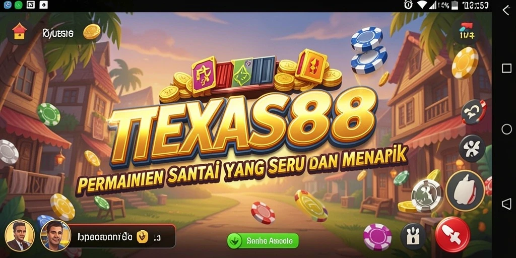 Screenshot utama TEXAS88 memperlihatkan gameplay seru dan menarik.